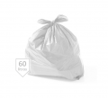 Saco Para Lixo Branco 60 Lt