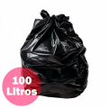 Saco Para Lixo Preto 100 Lt