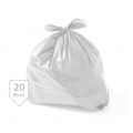 Saco Para Lixo Branco 20 Lt